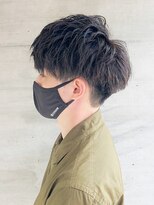 ヘアークリエイ トポライトウィロー 烏丸(Hair Create Polite willow) 10代20代メンズビジカジ爽やかツーブロック刈り上げショート