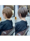 絶壁解消・ひし形・くびれ・大人ショートボブ・30代40代【猪狩】