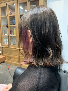 エルヘアー(el HaiR) インナーカラーパープル
