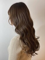 髪質改善＊マロンベージュ＊20代30代40代＊かきあげ【Zina銀座】