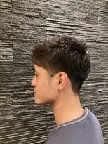 プレミアムバーバー 表参道店(PREMIUM BARBER produce by HIRO GINZA) ツーブロックアップバンクショートパーマ