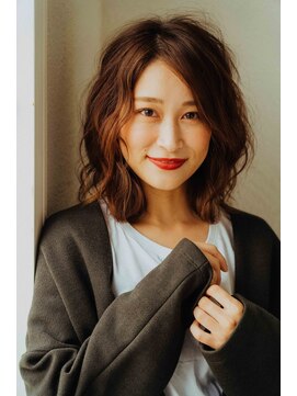 ヘアーアンドフェイス ヌンク(Hair&Face nunc) ヌンク/三田/田町/大保/ロング/ゆるふわ/イルミナカラー/メンズ