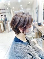 アッシュ 大泉学園店(Ash) イヤリングカラー×ショートボブ【Ash大泉学園 横山】