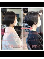 ミスエッセンス(MISS ESSENCE) ダメージレスなパーマで楽しむ大人ショート/ミスエッセンス早川