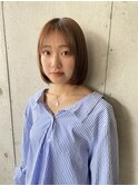 ボブ/外ハネボブ/大人かわいい/地毛風ストレート