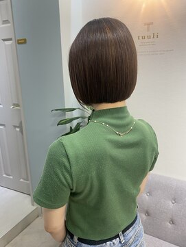 トゥーリ 春日店(tuuli) すっきりミニボブ！