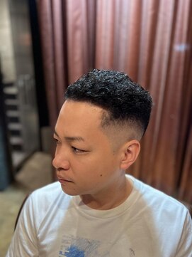 アールドボーテ 理容室(R de Beaute) 天然パーマにフェードカットコース