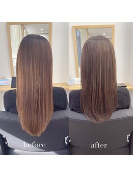 リアン 四条大宮店(Lien) 『髪質改善』カラーエステ（白髪染め、グレイカラー対応）