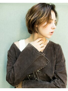 アントワープトーキョー(antwerp TOKYO) 韓国白髪ぼかしハイライトベージュ縮毛矯正髪質改善白髪染め