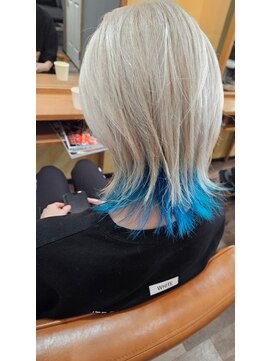 オーストヘアーベル 天王寺(Aust hair Belle) 個性派カラーウルフヘア