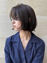 ビュートリアム265(BEAUTRIUM 265)&nbsp;ボブ/ミニボブ/アッシュグレージュ/ニュアンスパーマ/銀座