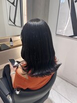 ヘアサロン ガリカ 表参道(hair salon Gallica) 【miko】大人くびれミディ/艶感グレージュ/透明感寒色系カラー