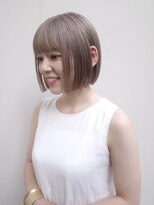 ヨー(Yoh-)&nbsp;【ミルクティーベージュ/佐々木慧介】ボブ/外ハネ/ショートボブ