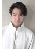 フィーカ(fiica) メンズニュアンスポイントパーマ