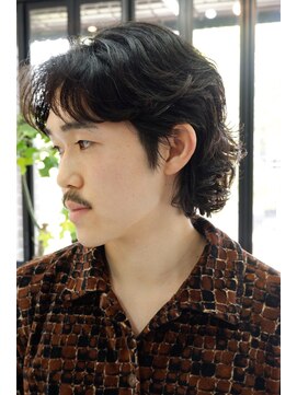 リッジ(ridge) メンズショート　メンズパーマ