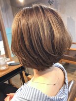 レイ 津田沼(Lei) ボブ/前髪/こなれミディ/オリーブベージュ/ウェーブパーマ/韓国