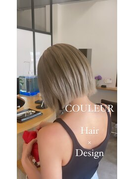 クルール(COULEUR) 切りっぱなしボブ