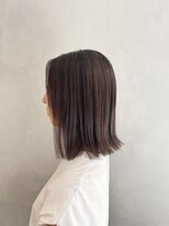 小森谷,黒髪,ボブルフ,ネビージュ,小顔,ワンレンj33