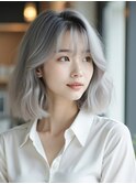 小顔/ボブ/黒髪/ショート/ネビージュ/ワンレン/千歳烏山/調布