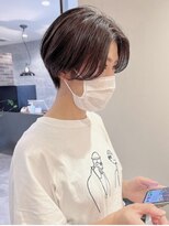 デルタ(Delta)&nbsp;#ハンサムショート#センターパート#丸みショート#くびれショート