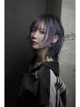 シン(syn) ジェンダーレスネイビーウルフ