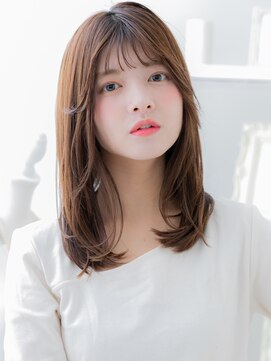 モッズヘア 越谷(mod's hair) 前髪パーマ暗髪ダークアッシュ小顔セミディTc2越谷20代30代40代