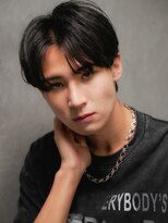 ウィズ 志津 ユーカリが丘店(wiz) センターパート×ナチュラルツーブロック