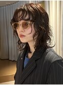 ウルフパーマレイヤーパーマニュアンスパーマカジュアルパーマ