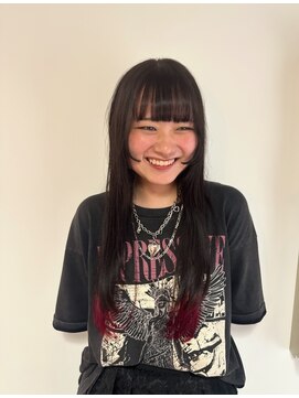 エミュ 中央駅店(eMu) 笑顔も可愛い!グラデーションピンク