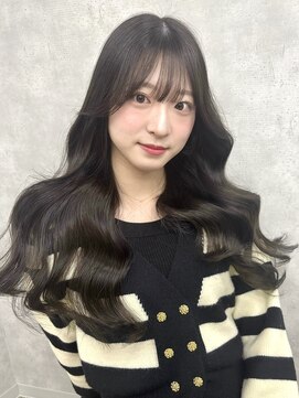 ロットアニバース(lott annibirth) 【髪質改善】暗髪透明感カラー/艶髪/透明感/トリートメント