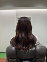 ルームヒゴバシ(room higobashi)&nbsp;柔らかく上品に、赤味ブラウン×Oway color