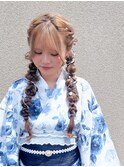 浴衣アレンジ