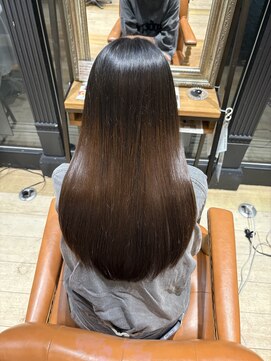 ケア アンド デザイン ココロ(care&design KOKORO) 髪質改善で艶髪ストレートに