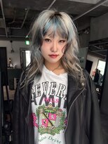 ギークス(GEEKS)&nbsp;【GEEKS渋谷】ハッシュカット/デザインカラー/渋谷ブリーチ/小顔