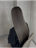 ホワイトシルバー/バレイヤージュ