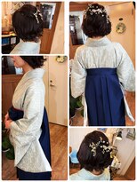 ハウオリ ヘアーワークス(Hauoli hair works)&nbsp;卒業式♪ヘアセット、袴着付け