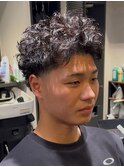 MEN`SHAIR/波巻ツイストスパイラル/フェザーパーマ/河原町三条ｈ