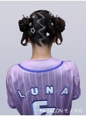 【推し活ヘアメ】クラゲヘア