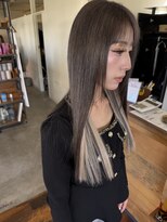 ミラコ(milaco)&nbsp;エクステでインナーカラー