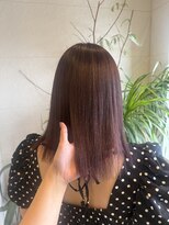 フゥカ 売市店(fuka)&nbsp;【ブリーチなしダブルカラー】ピンクブラウン 八戸