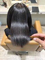 ヘアーアンドケア アミティエ(HAIR&CARE amitie)&nbsp;広がり収まる大人の艶感まとまりボブ