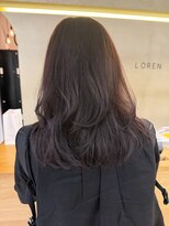 ローレン(LOREN)&nbsp;イメチェン/ホワイトブロンド/外ハネボブ/ワイドバング/栄/久屋