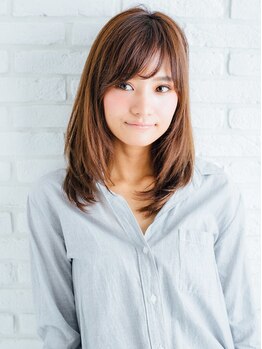 ストーリー 石橋店(STORY)の写真/思わず触れたくなる極上のさらツヤ髪へ♪不自然にならない、ふんわり柔らかなストレートが大好評◎