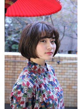 コマ(coma) 【coma中野】首回りすっきりで小顔に☆フレンチ質感ボブ.