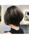 zerohairHANARE 骨格に馴染むショートボブ