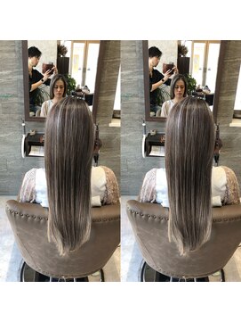 ヘアアンドメイクユ ニキス 利府店(HAIR&MAKE UNIXIS) 外国人風