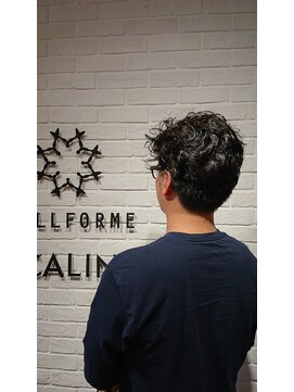 ヘア スパ ビューティー エールフォルム(HAIR SPA BEAUTY YELLFORME) 【メンズ】サイドウェーブ