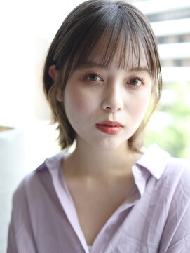 グーフィートーキョー 銀座(Goofy Tokyo) インナーカラー/イヤリングカラー/ベージュ/ボブ/耳かけ