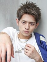 オースティン 調布アミックス(AUSTIN)&nbsp;ツイストパーマ七三オールバックマッシュウルフスリークショート