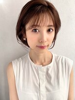 ノラ ギンザ(NORA GINZA)&nbsp;シースルーバング×小顔ショート×ミニボブ 20代30代40代